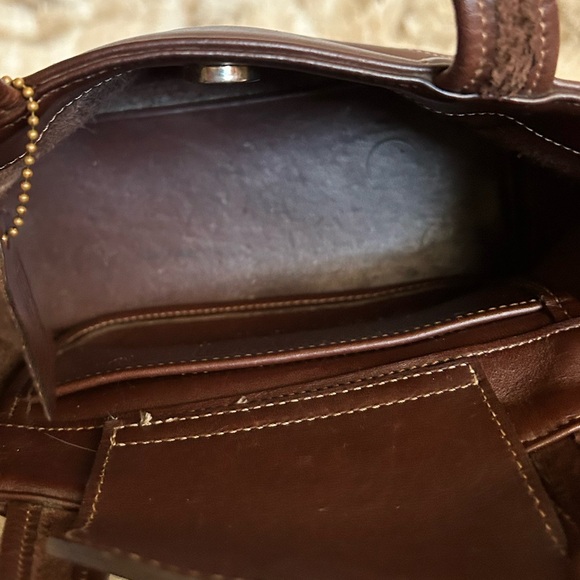 Brown Vintage coach bag 9308 - Picture 9 of 12